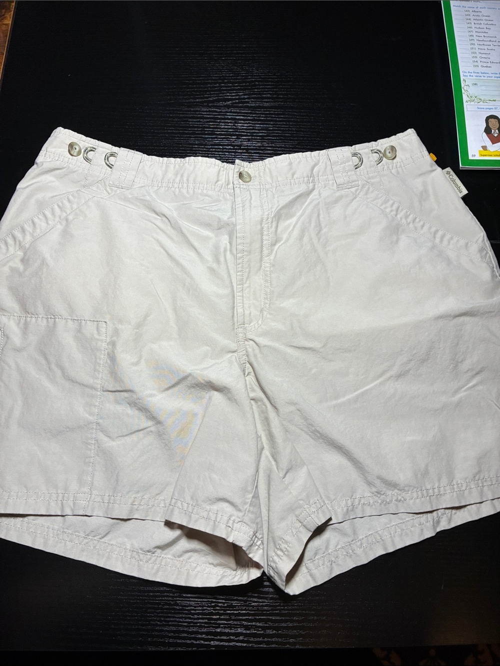Columbia Women's White Outdoor Shorts